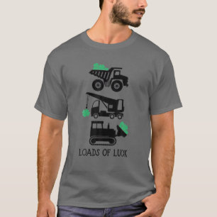 T-shirt Charges De Camion De Camion De Jour de la Saint Pa