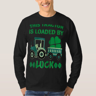 T-shirt Charges de camions Shamrocks de tracteur St Patric