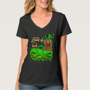 T-shirt Charges De Chuck Truck Poodle St Patrick Jour S