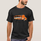 T-shirt Chargeur 68 dans l'orange (Devant)