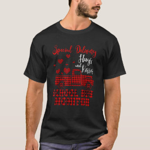 T-shirt Chargeur De Livraison Spéciale Et Moniteur De Bus