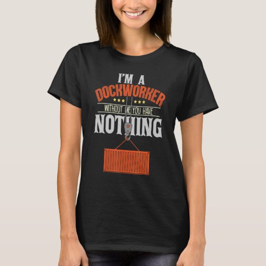 T-shirt Chargeur Docker Docker Longshoreman (Devant)