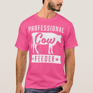 T-shirt Chargeur Professionnel De Vache Pour Les Agriculte