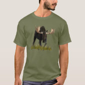 T-shirt Charging Bull Moose (Devant)