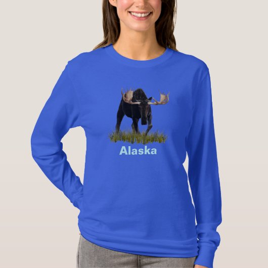 T-shirt Charging Bull Moose (Devant)