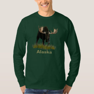 T-shirt Charging Bull Moose