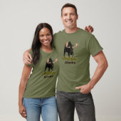 T-shirt Charging Bull Moose (Unisexe)