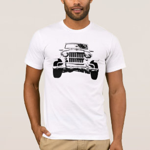 T-shirt chariot blanc de willys
