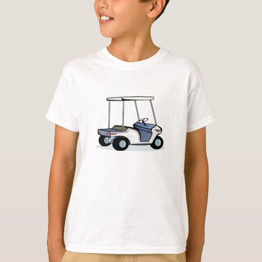 T-shirt Chariot de golfeurs (Devant)