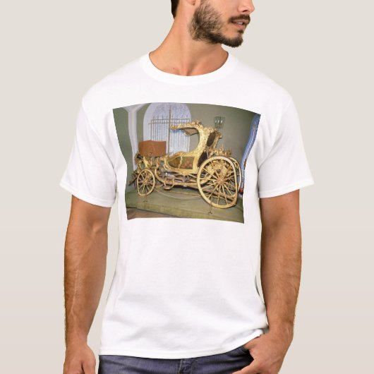 T-shirt Chariot de gondole d'impératrice Catherine II (Devant)