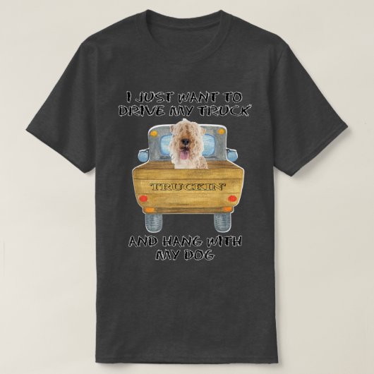 T-shirt Chariot Lakeland Terrier (Design devant)