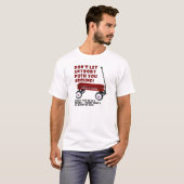 T-shirt Chariot Poussé (Devant entier)