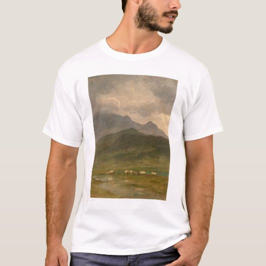 T-shirt Chariots couverts par Bierstadt (0101A) (Devant)