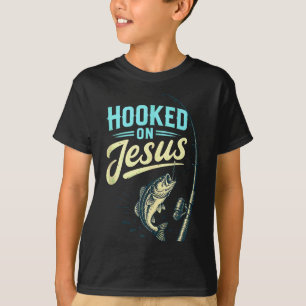 T-shirt charité de Jésus pêche réservoir de design vintage