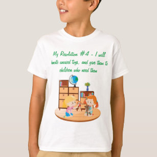 T-shirt Charité pour enfants : Faites don de jouets T-shir