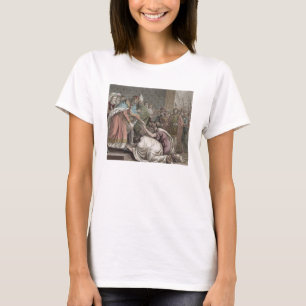 T-shirt Charlemagne (742-814) reçoit les ambassadeurs pou