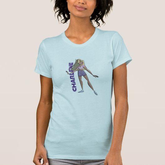 T-shirt Charlene de Kingdom Keepers Art Nouveau (Devant)