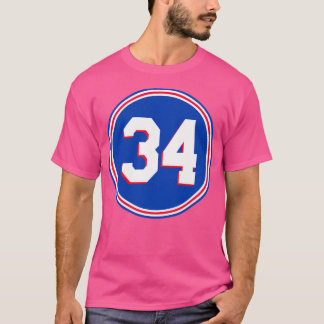 T-shirt Charles Barkley Numéro 34 Jersey Philadelphia 76Er