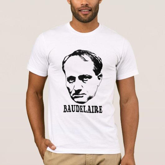 T-shirt Charles Baudelaire (Devant)