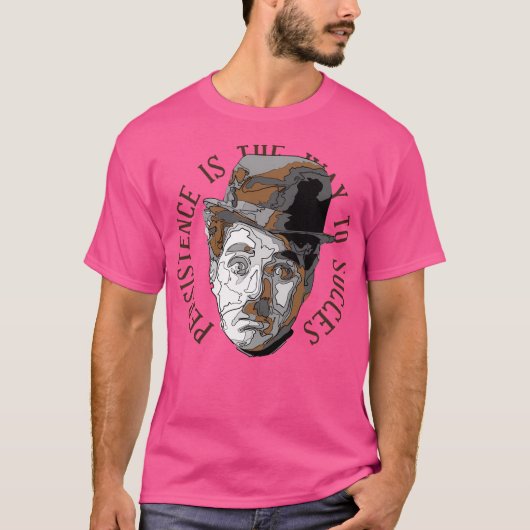 T-shirt Charles Chapiln (Devant)