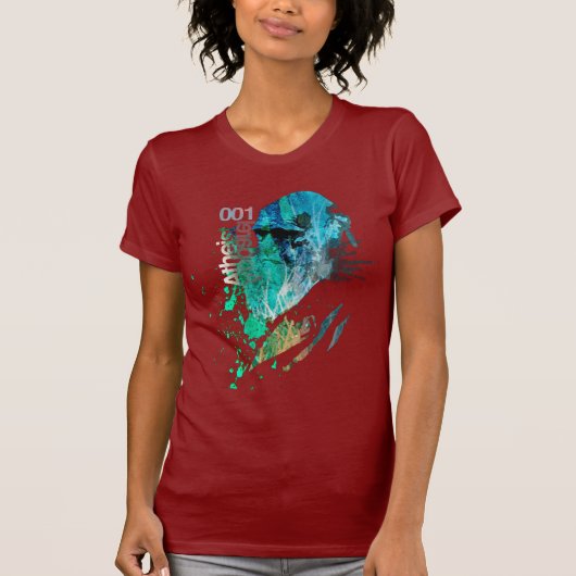 T-shirt Charles Darwin (Devant)