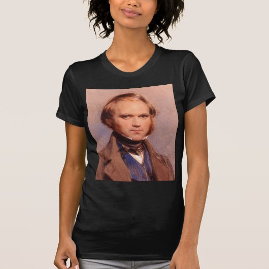 T-shirt Charles Darwin (Devant)