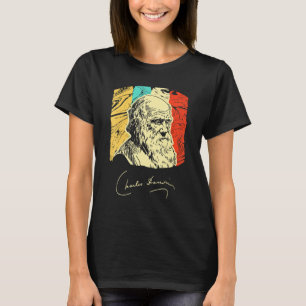 T-shirt Charles Darwin Biologiste naturaliste Retr