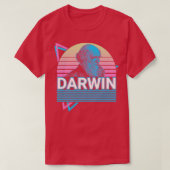 T-shirt Charles Darwin Evolution Théorie Retro Don1 (Design devant)