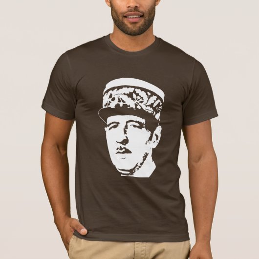 T-shirt Charles de Gaulle (Devant)