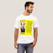 T-shirt Charles Dickens (Devant entier)