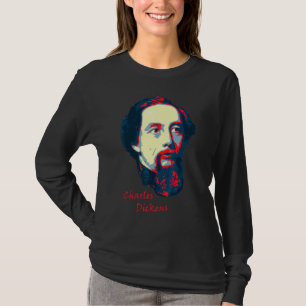 T-shirt Charles Dickens Pop Art