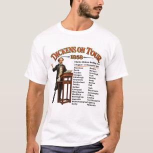 T-shirt Charles Dickens Reading Tour
