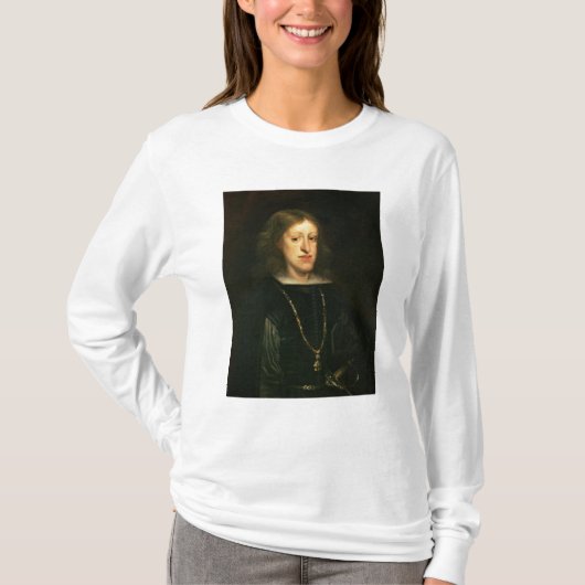 T-shirt Charles II de l'Espagne (Devant)