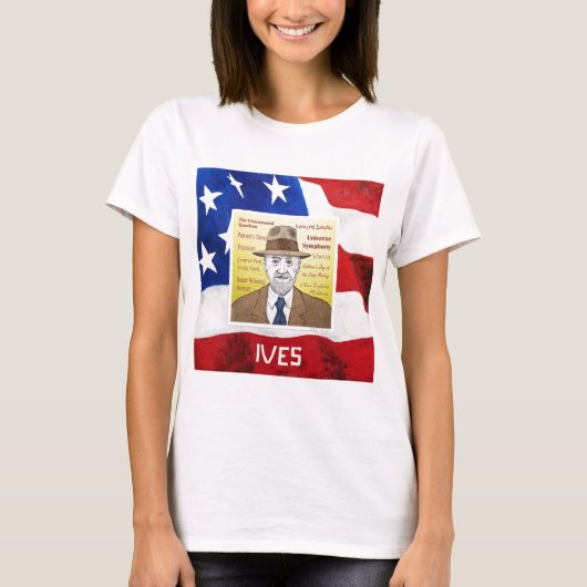 T-shirt Charles Ives (Devant)