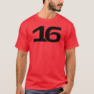 T-shirt charles leclerc 16