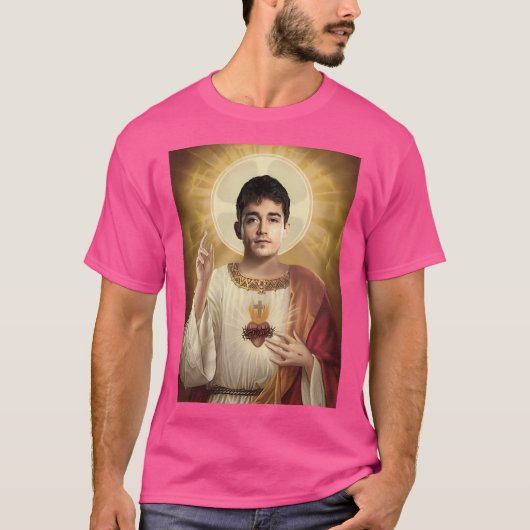 T-shirt Charles Leclerc Jésus (Devant)