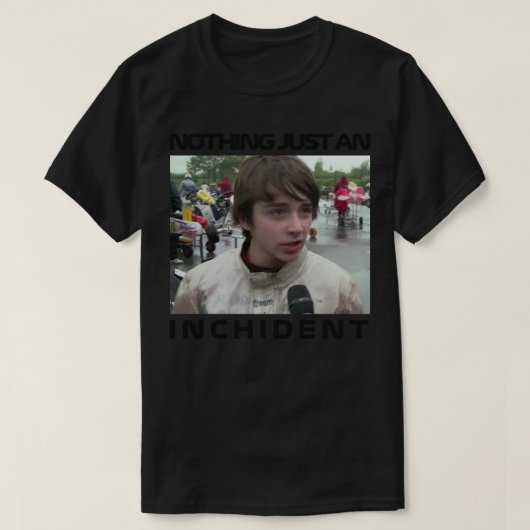 T-shirt Charles Leclerc Rien qu'un incident d'incident (Design devant)