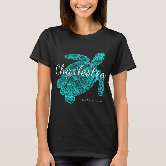 T-shirt Charleston Caroline du Sud Vacances (Devant)