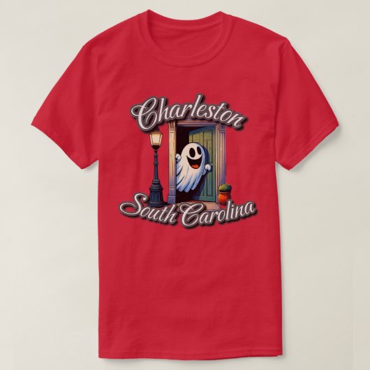 T-shirt Charleston Ghost (Design devant)