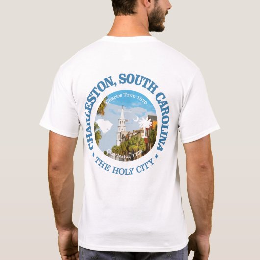 T-shirt Charleston SC (C) (Dos)