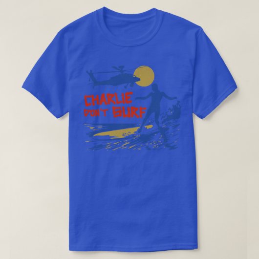 T-shirt Charlie Dont Surf (Design devant)