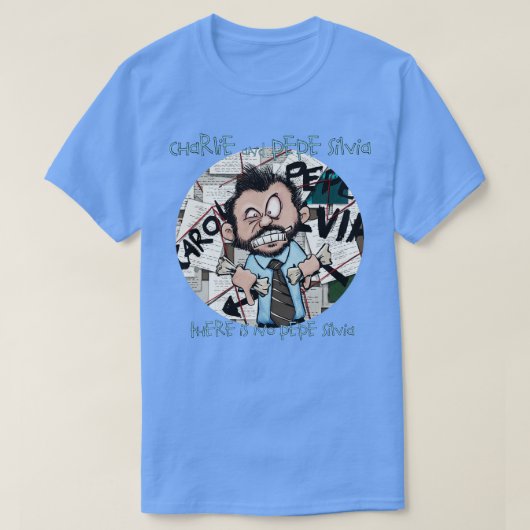 T-shirt Charlie et Pepe Silvia (Design devant)