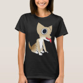 T-shirt Charlie Le Chihuahua Couleur Pleine W Bg Transpare (Devant)