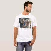 T-shirt Charlie m'a mordu - avant morsure - de base (Devant entier)