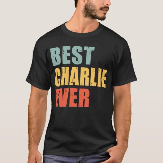 T-shirt Charlie Mever Charlie (Devant)