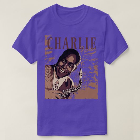 T-shirt Charlie Parker (Design devant)