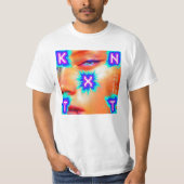 T-shirt Charlotte de witte retro (Devant)