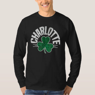 T-shirt Charlotte Jour de la Saint Patrick Irish Pride Gre