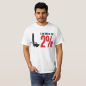 T-shirt Charlton Athletic 2% rouge et noir (Devant entier)