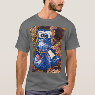 T-shirt Charmant petit serpent bleu 8
